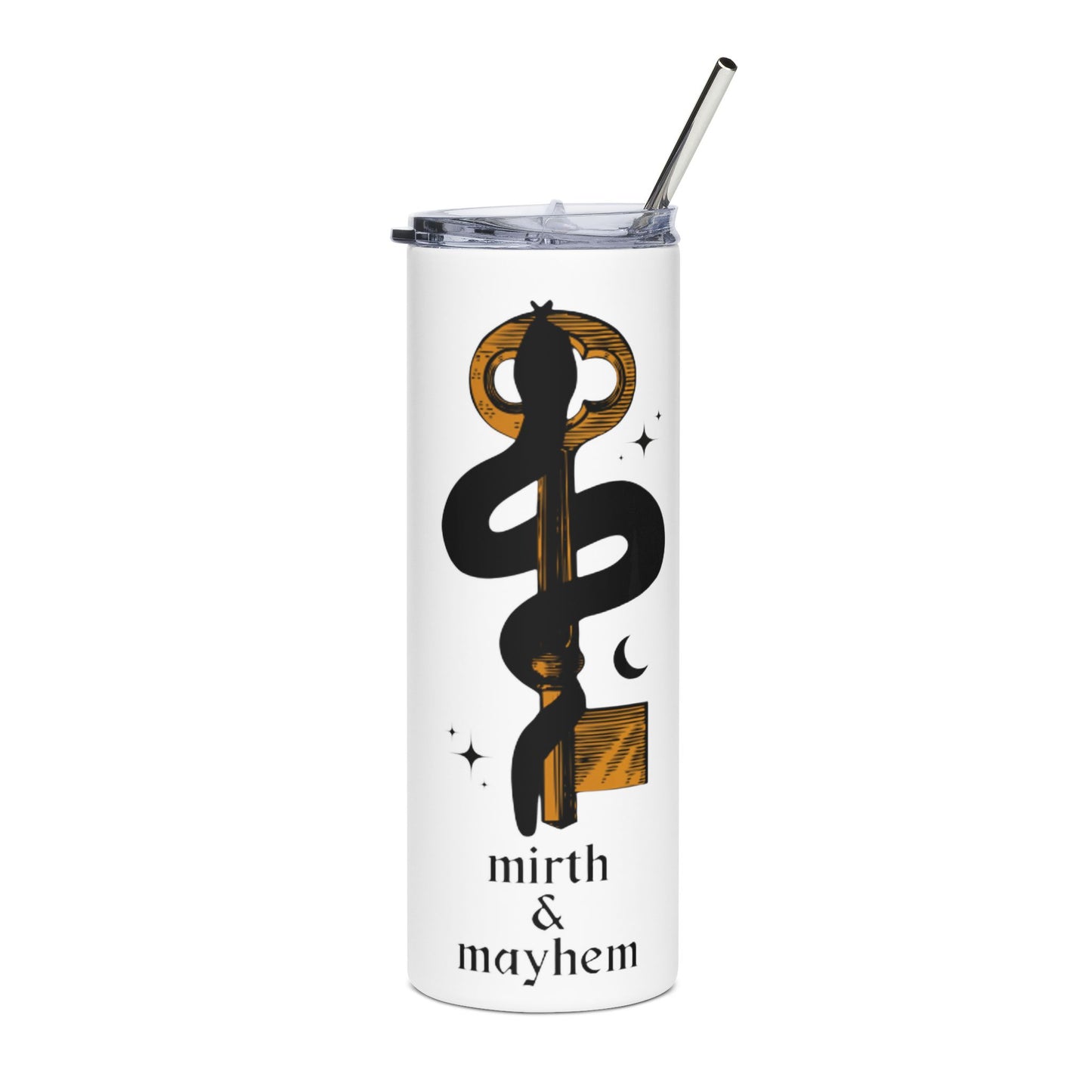 Mirth & Mayhem Stainless Steel Tumbler | 20oz