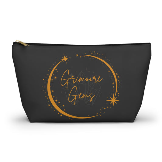 Mystical Accessory Pouch - Grimoire Gems & Nails Design