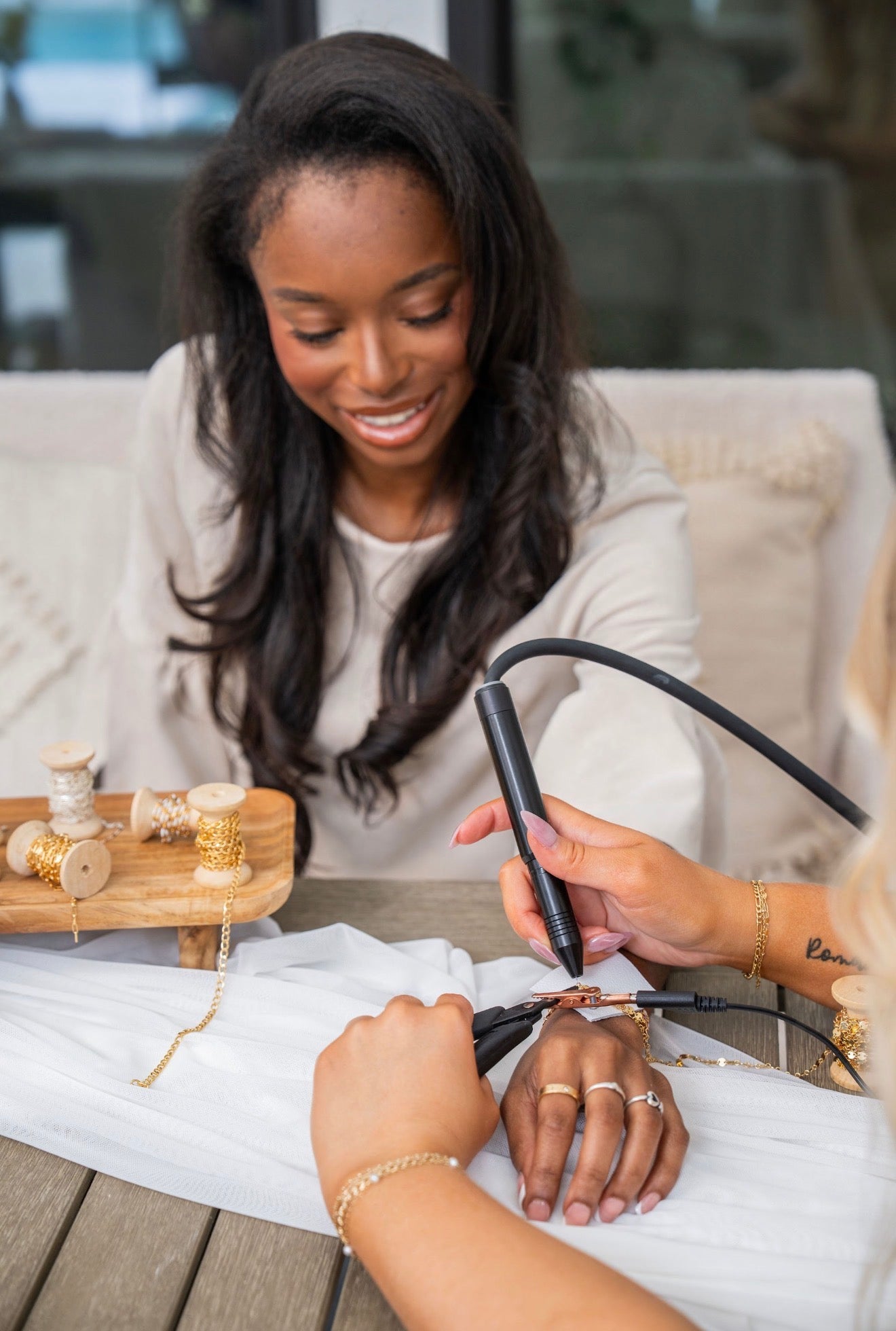Silver Necklace - Permanent Jewelry