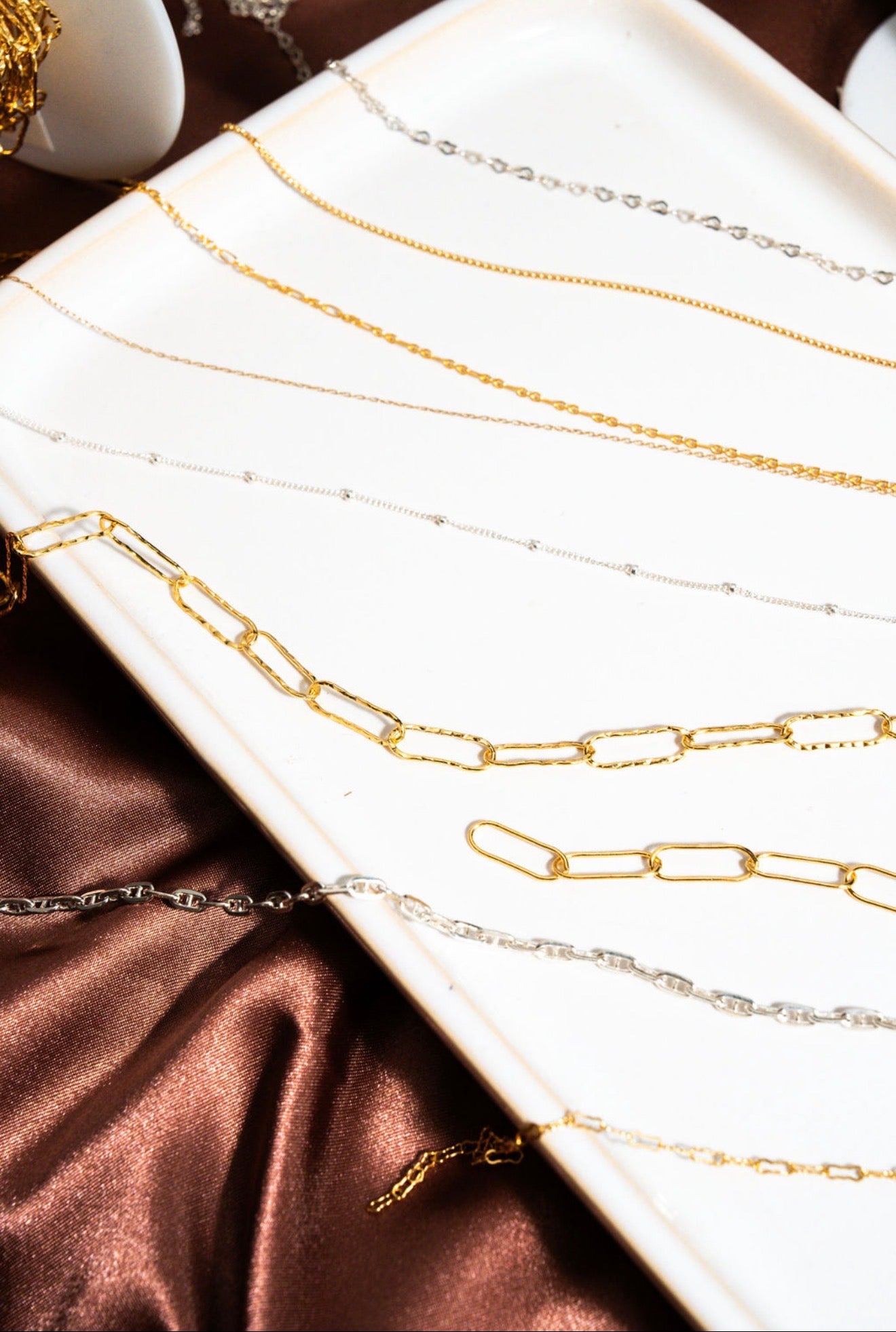 Silver Necklace - Permanent Jewelry